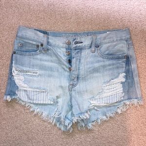 American Eagle festival shorts